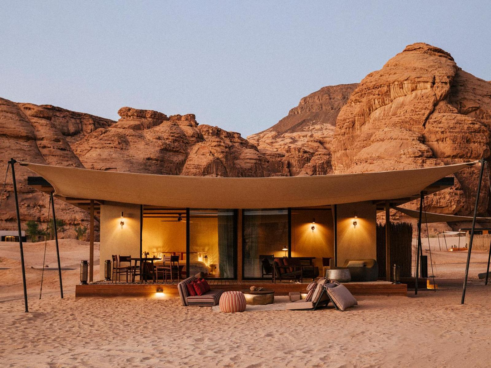 Отель Our Habitas Alula Аль-Ула Экстерьер фото Martian Dune House